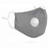 Emprada Respiratory Valve Activated Carbon Grey Face Polyester Mask