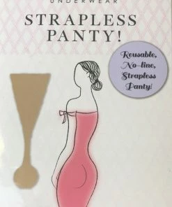 Emprada Intimates Reusable Beige Strapless Panty