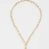 Emprada Gold Pendant Necklace Accessories