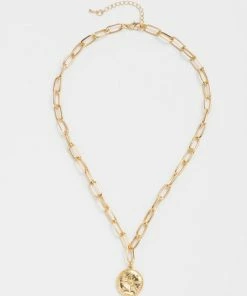 Emprada Gold Pendant Necklace Accessories