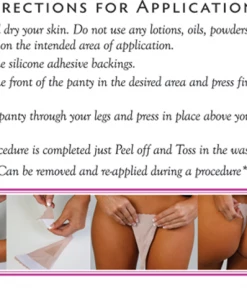 Emprada Peel And Toss White Strapless Disposable Panty (12 Pairs) Intimates