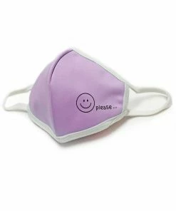 Emprada Smile Please Purple Reusable Face Mask